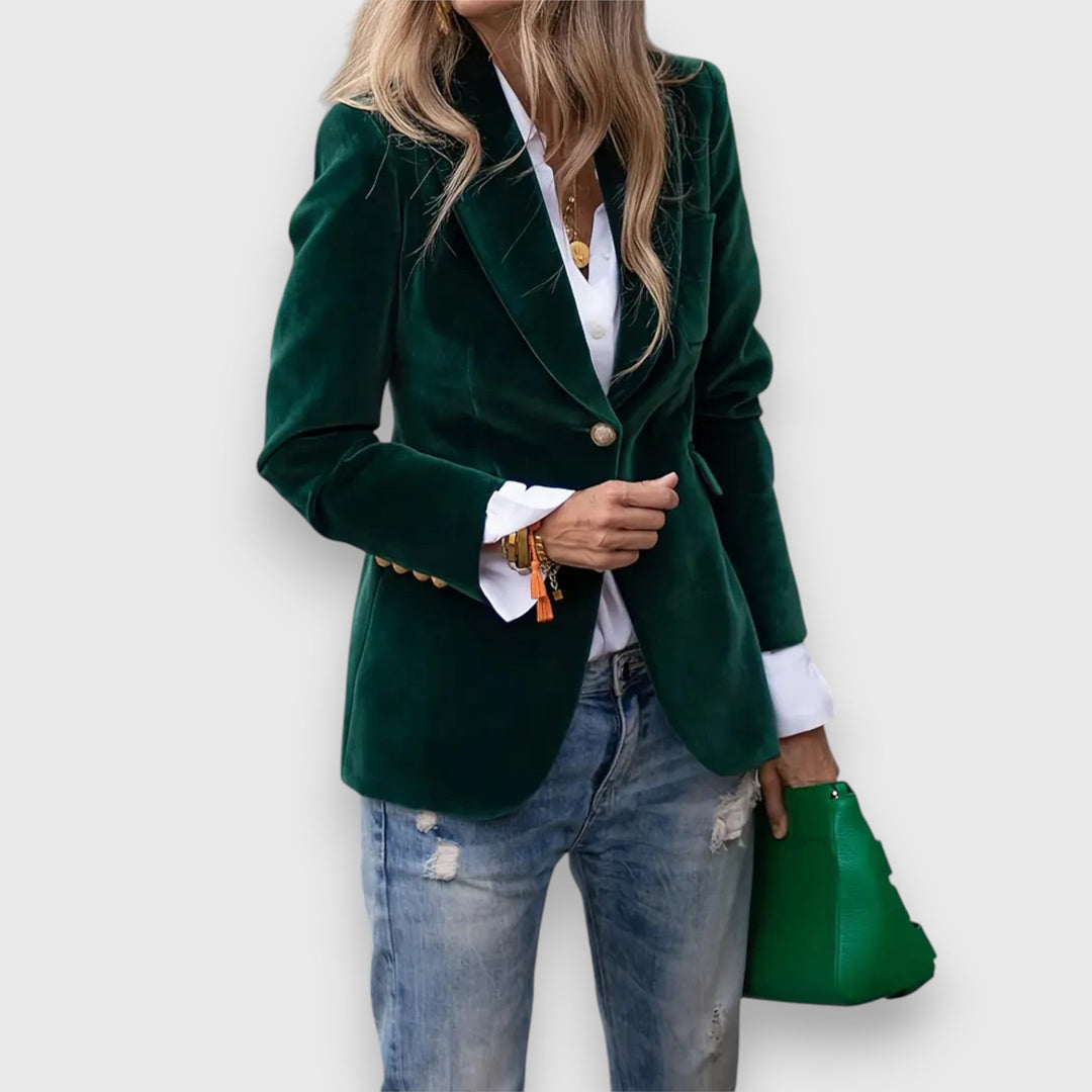 Genevra | Tailored Single-Button Blazer
