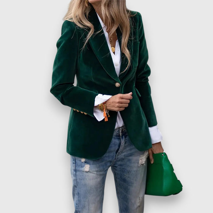 Genevra | Tailored Single-Button Blazer