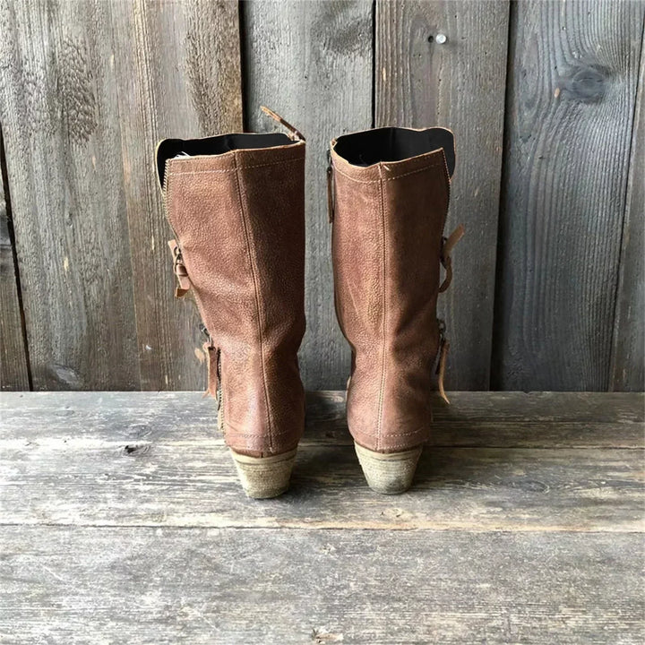 Winifred | Timeless Mid-Calf Heeled Boots
