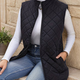 Whitney | Quilted Zip-Up Gilet