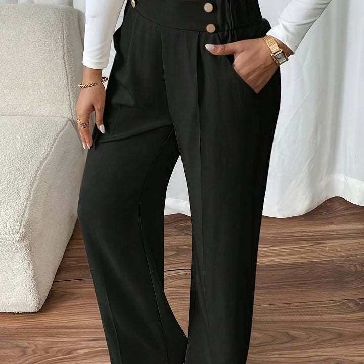 Amelia | Tailored Straight-Leg Trousers