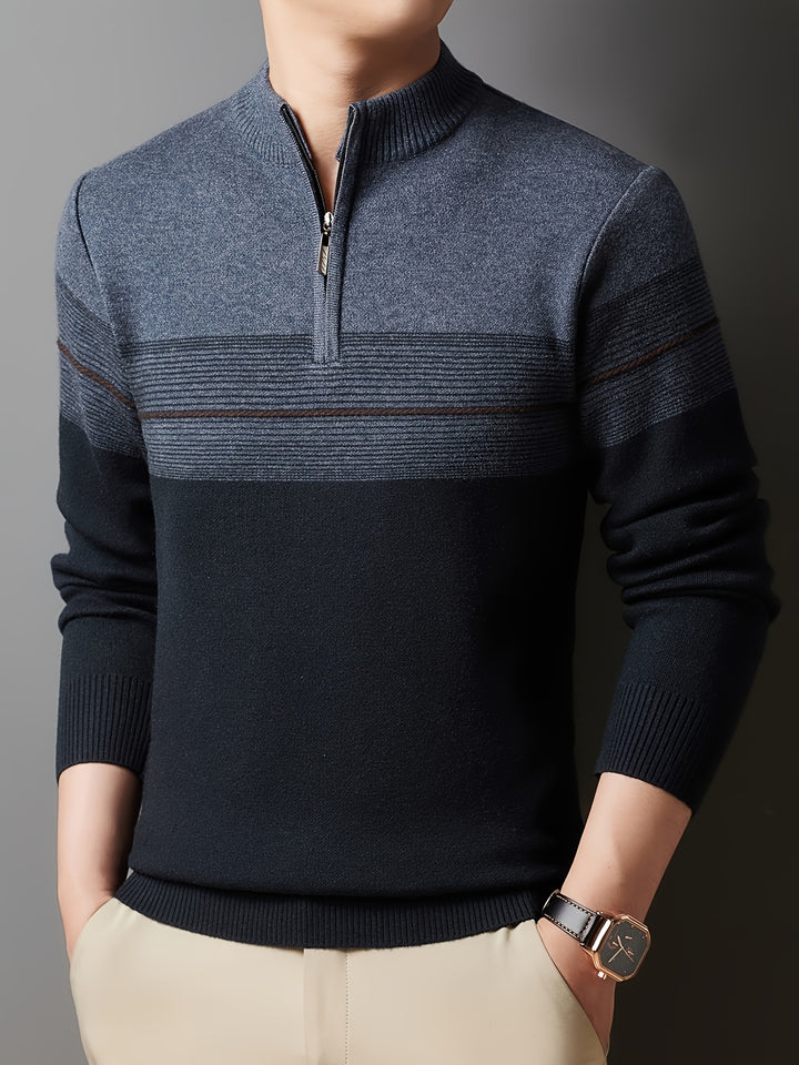 Redmond | Half-Zip Mock Neck Jumper