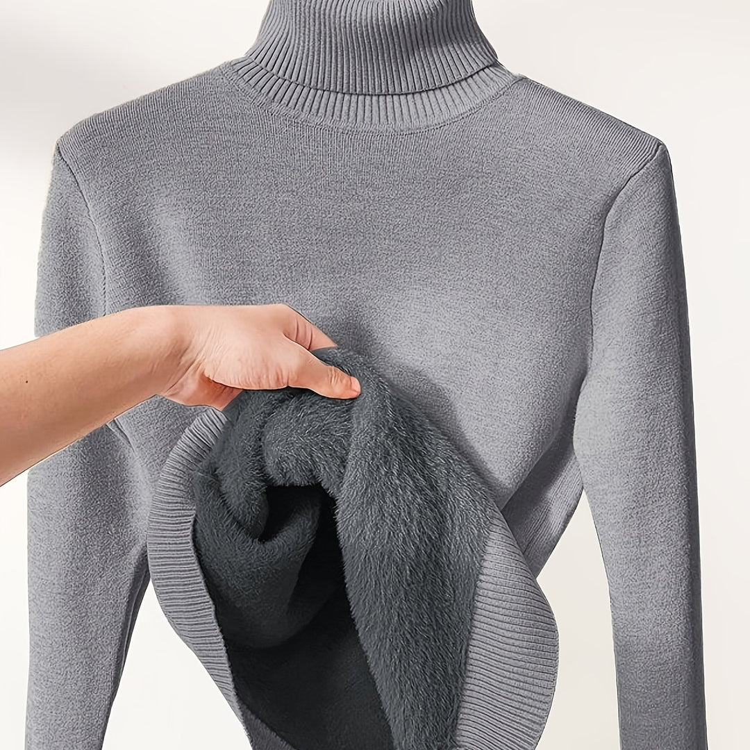 Theodora | Cosy High-Neck Jumper