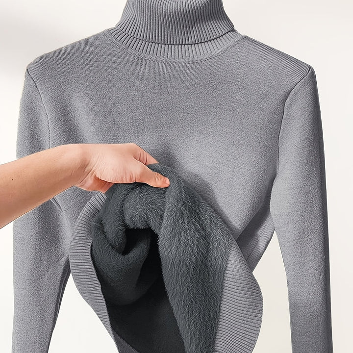 Theodora | Cosy High-Neck Jumper