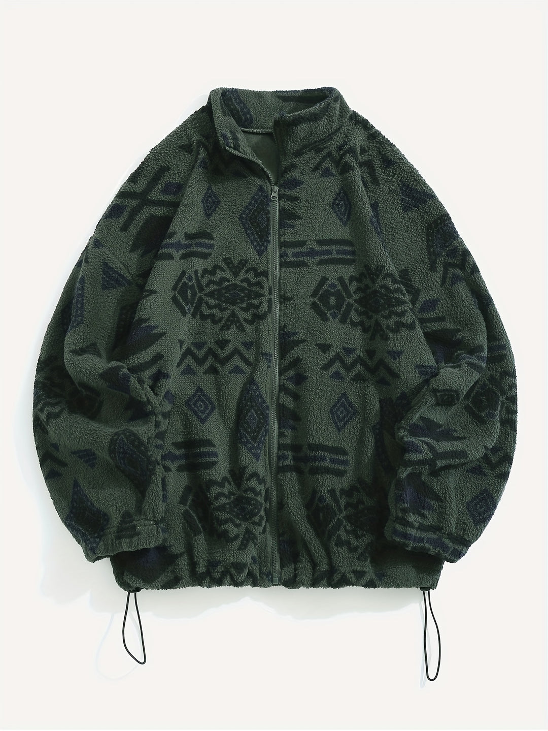 Noelle | Patterned Zip-Up Jacket