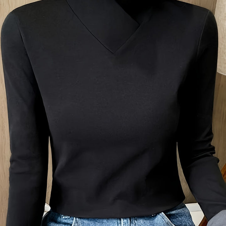 Lydia | Elegant V-Neck Top