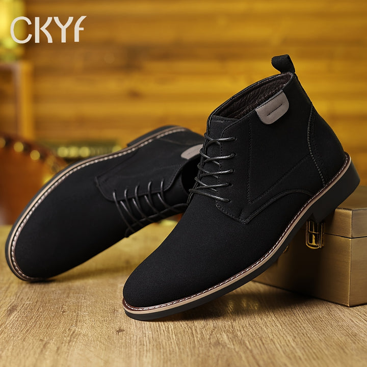 Oliver | Refined Lace-Up Ankle Boots