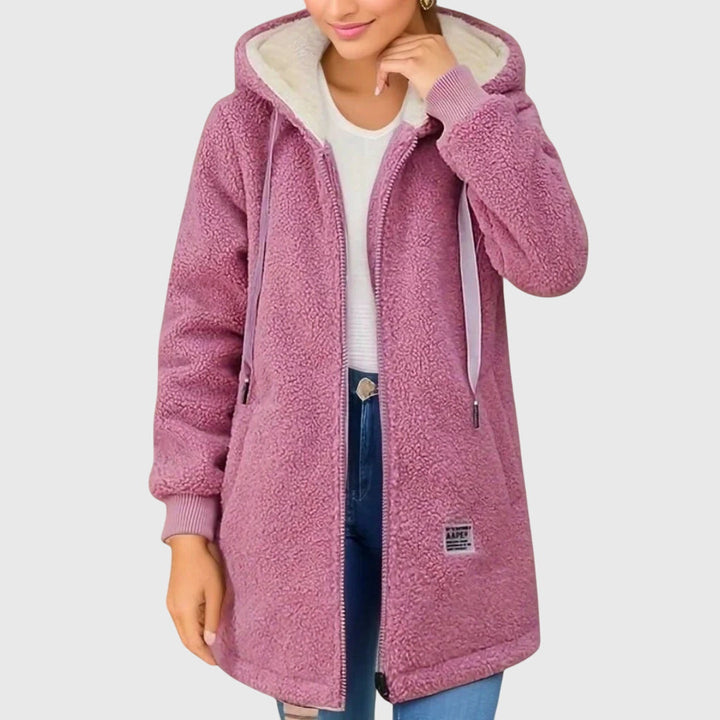 Noelle | Cosy Hooded Zip Jacket
