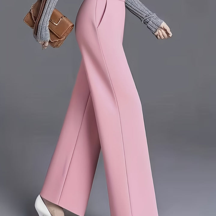 Emmeline | High-Waisted Wide-Leg Trousers