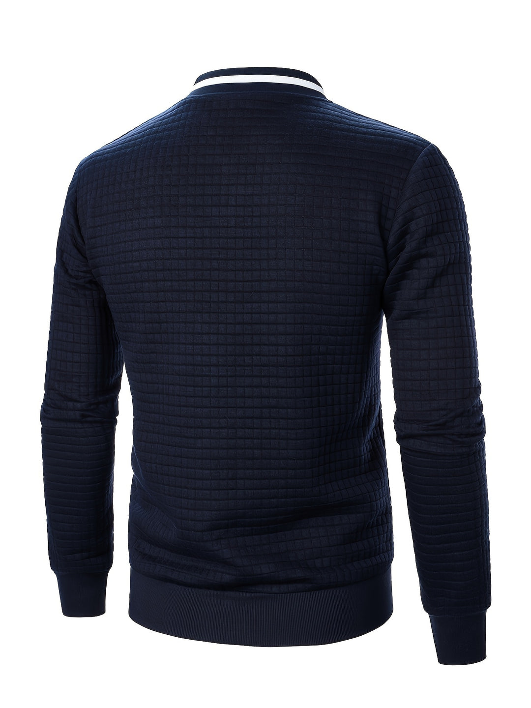 Spencer | Textured Zip-Up Bomber Jacket