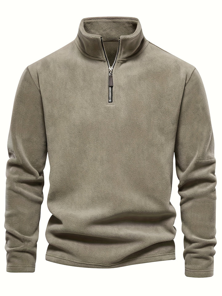 Harvey | Refined Half-Zip Pullover