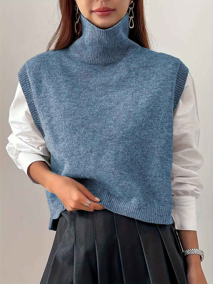 Eloora | High-Neck Sweater Vest