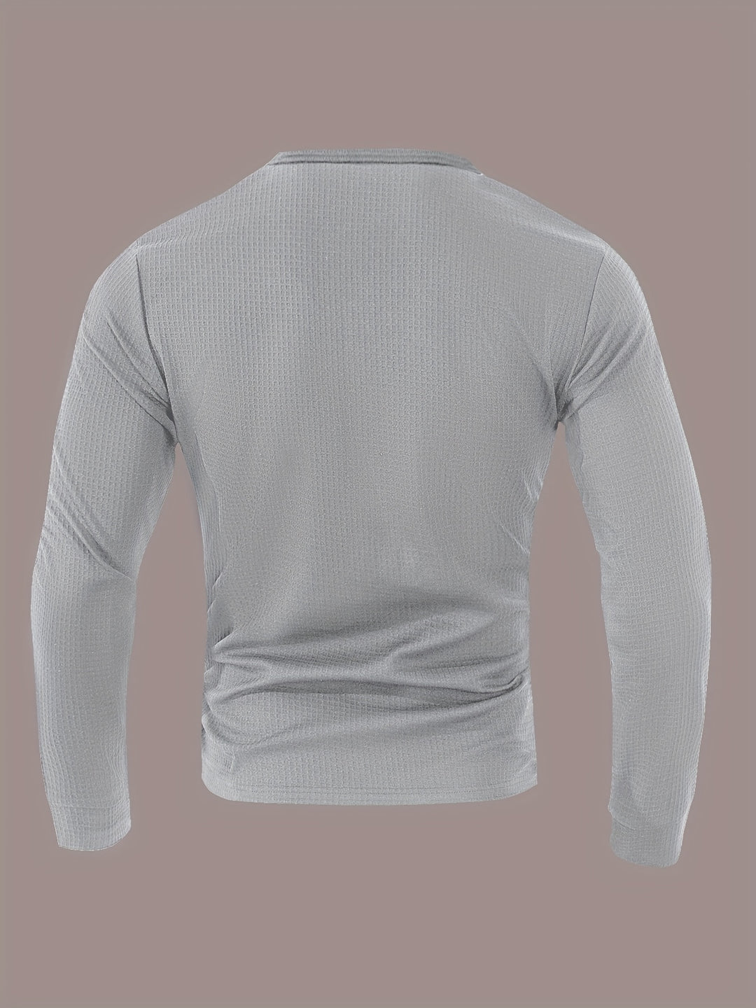 Bryce | Textured Contrast Henley Shirt