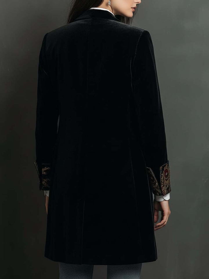 Octavia | Baroque-Trim Tailored Blazer