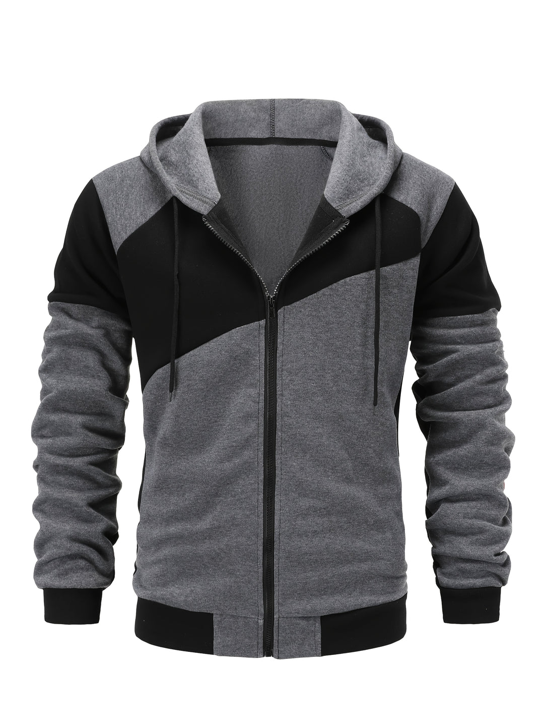 Carter | Colour Block Hooded Zip Jacket