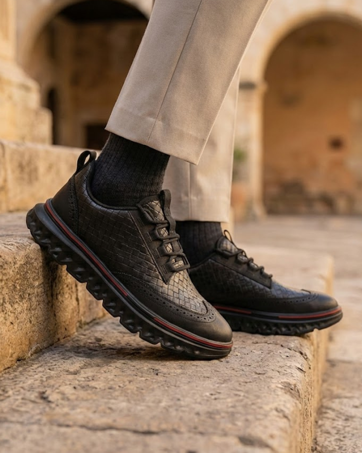 Frederick | Woven Dress Trainers