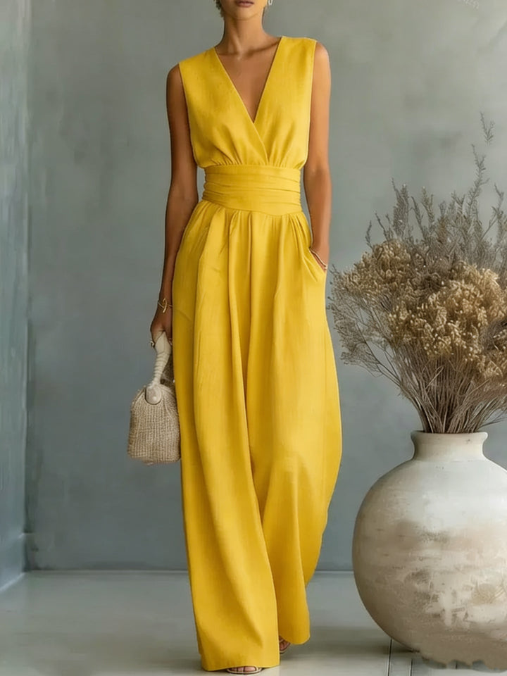 Adrienne | Elegant Wide-Leg Jumpsuit