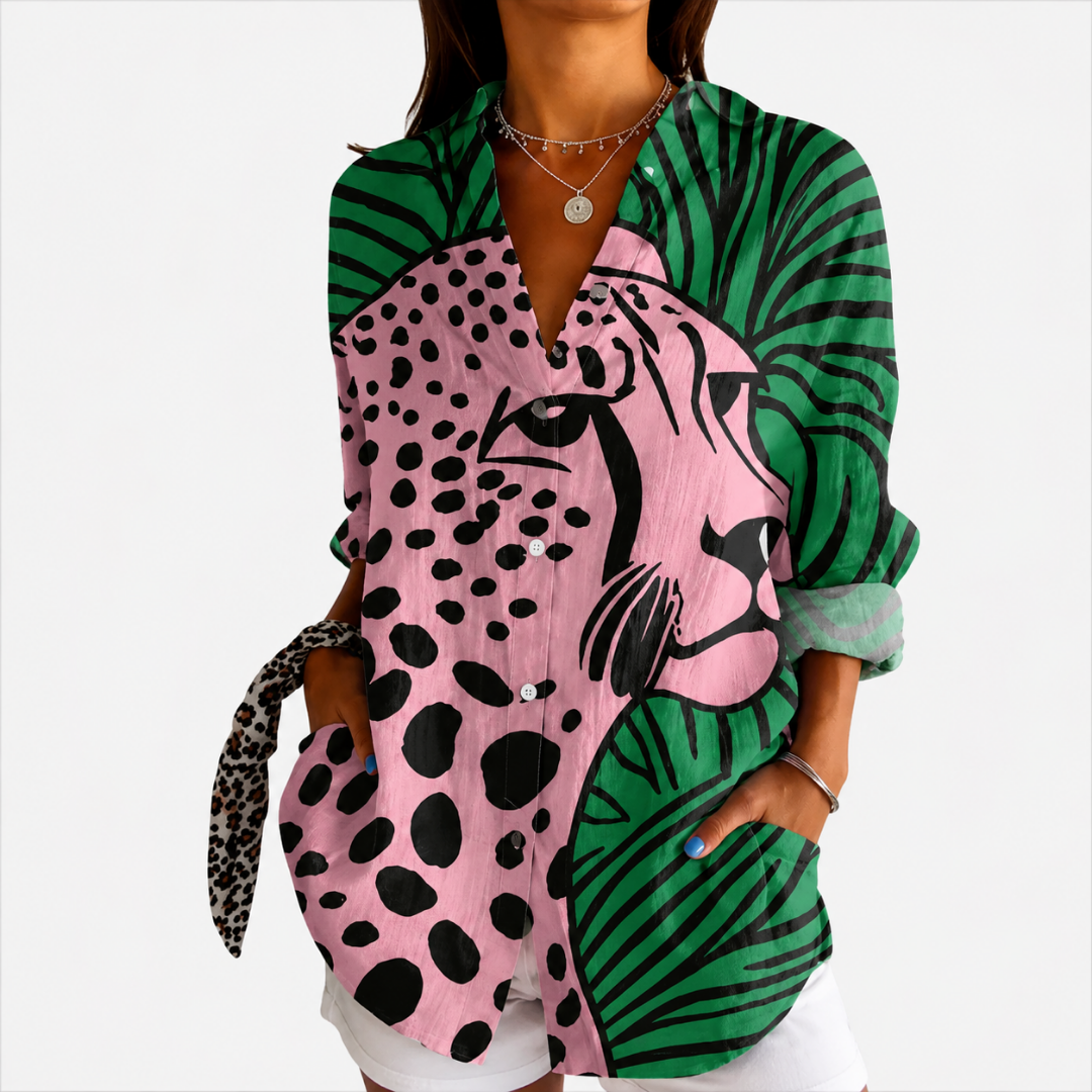 Lucille | Artful Statement Blouse