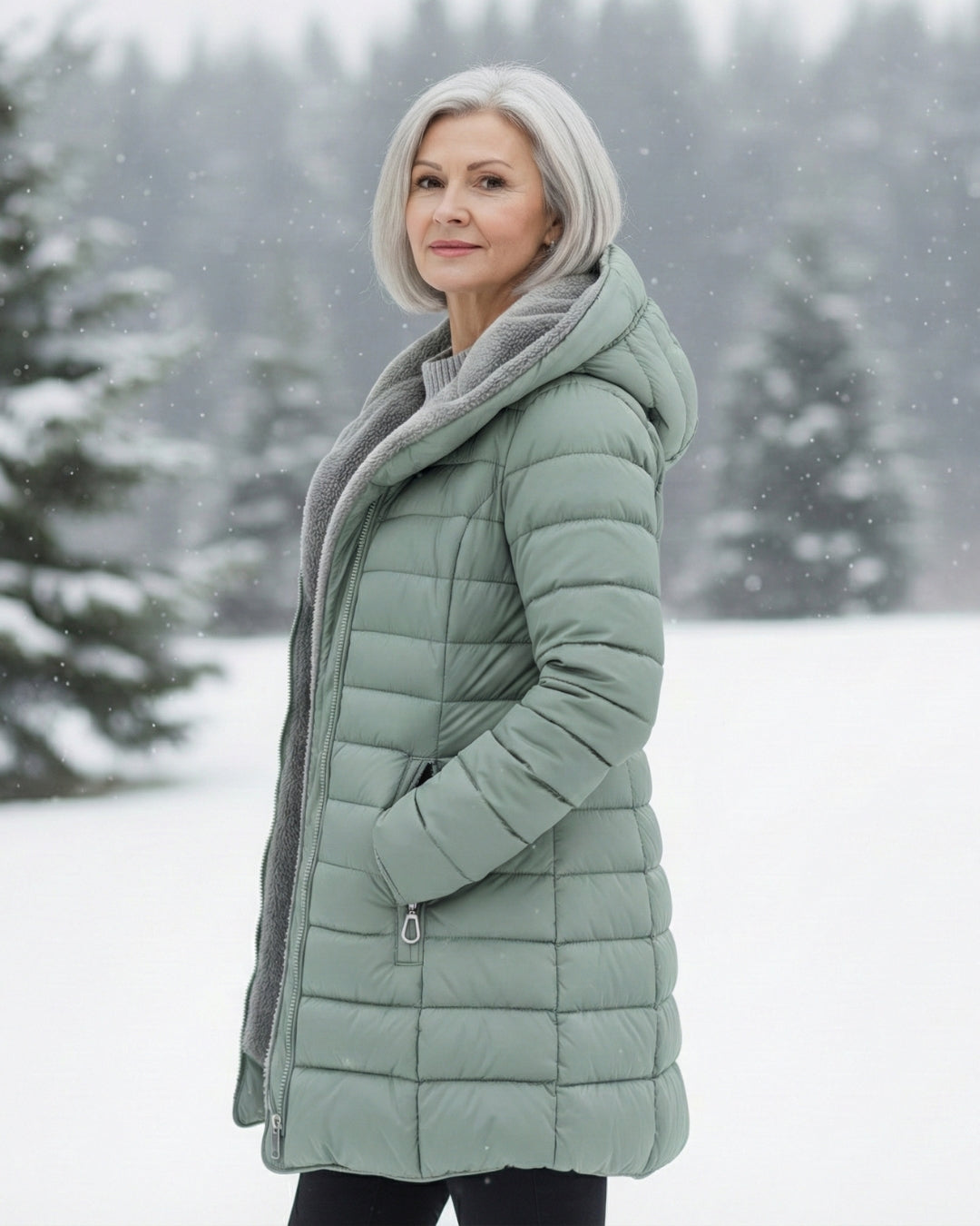 Rosalyn | Cosy Hooded Padded Coat