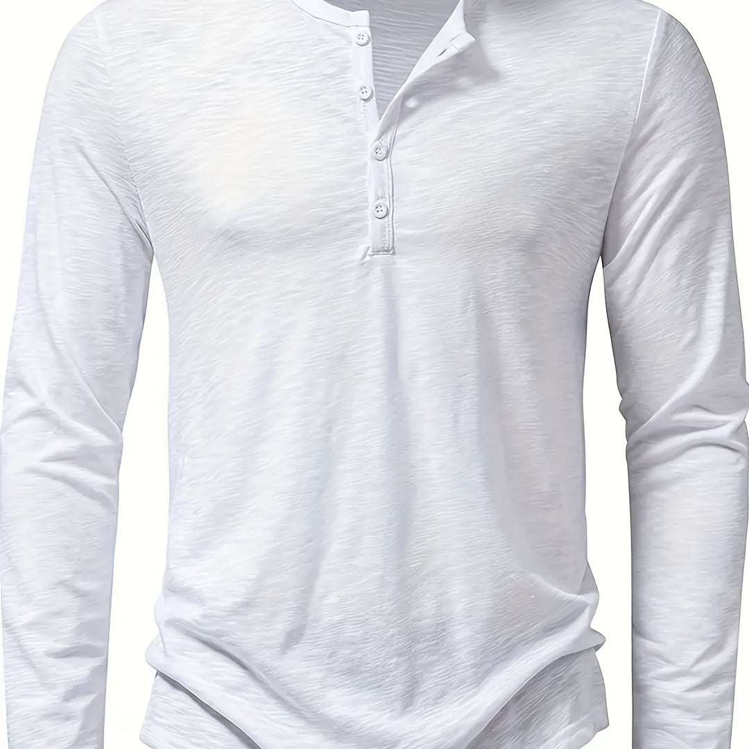 Marshall | Refined Long-Sleeve Henley