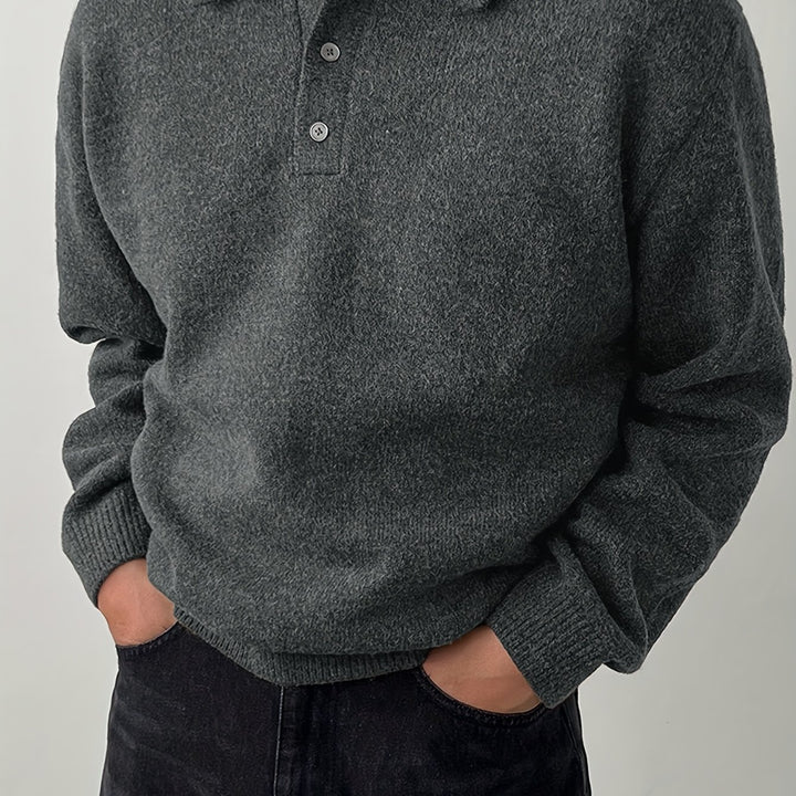 Franklin | Collared Knit Jumper
