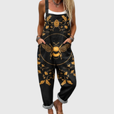 Flavia | Golden Bee Jumpsuit