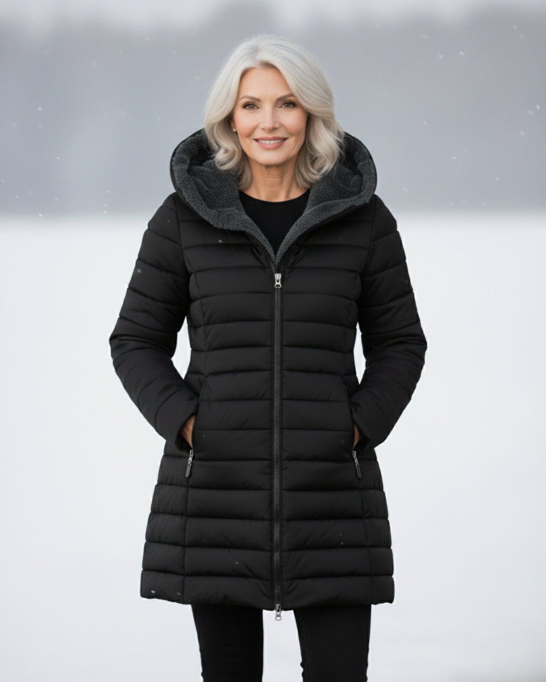Rosalyn | Cosy Hooded Padded Coat