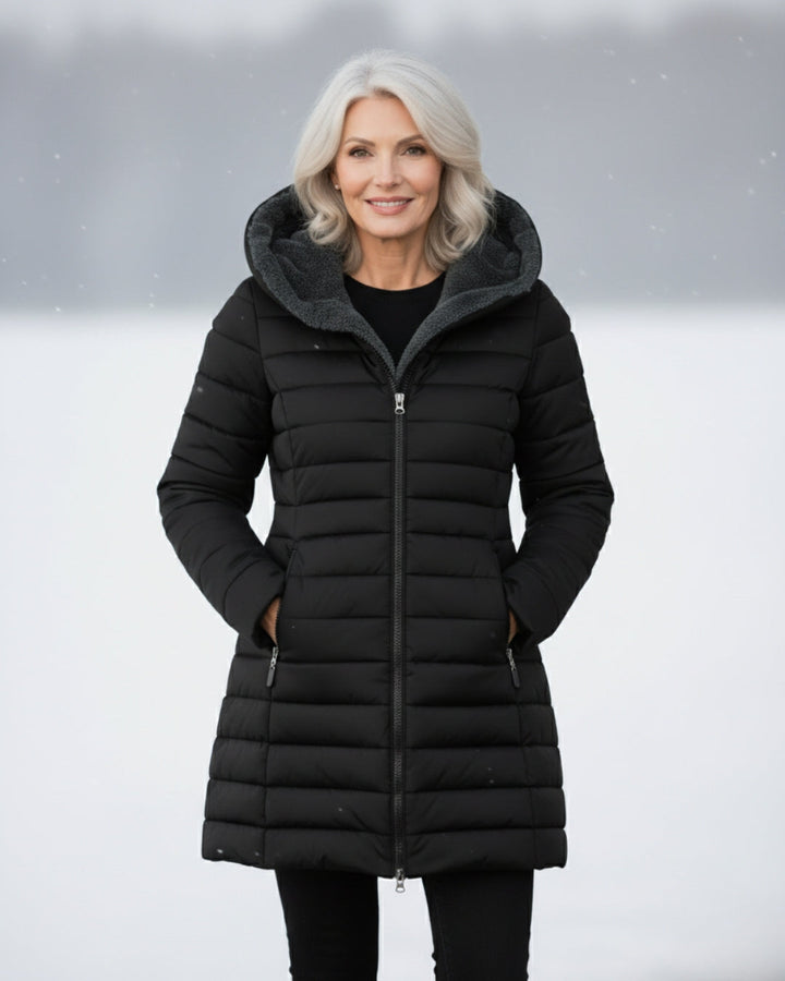 Rosalyn | Cosy Hooded Padded Coat