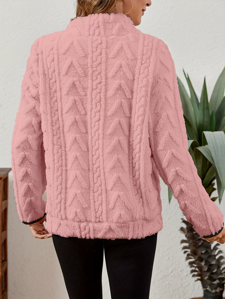 Juniper | Textured Half-Zip Pullover