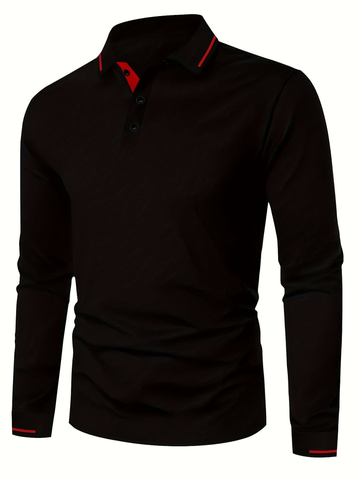Russell | Refined Long-Sleeve Polo Shirt