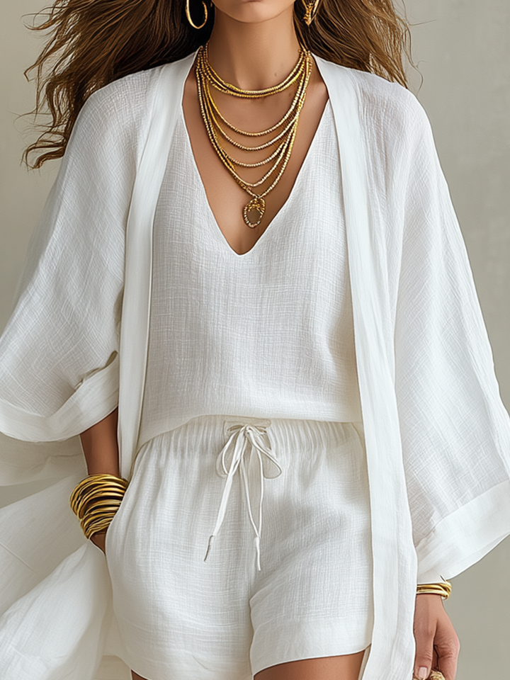 Fleur | Relaxed Layered Three-Piece Set