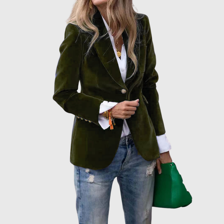 Genevra | Tailored Single-Button Blazer