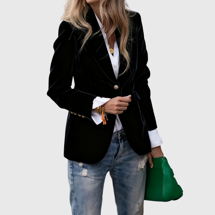 Genevra | Tailored Single-Button Blazer