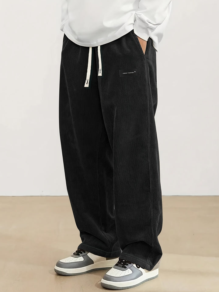 Wallace | Relaxed Straight-Leg Trousers