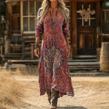 Delilah | Ornate Bohemian Maxi Dress