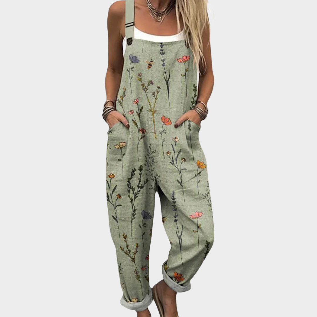 Pascaline | Relaxed Wildflower Jumpsuit