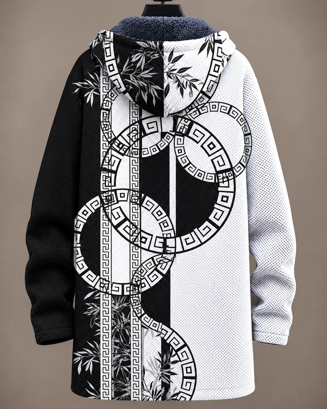 Gideon | Patterned Hooded Jacket