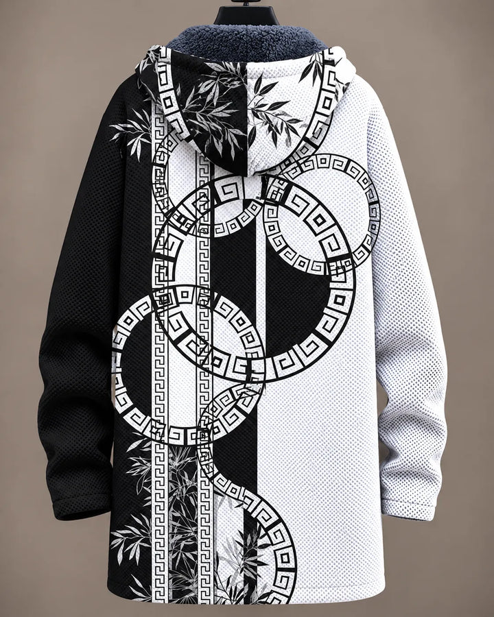Gideon | Patterned Hooded Jacket