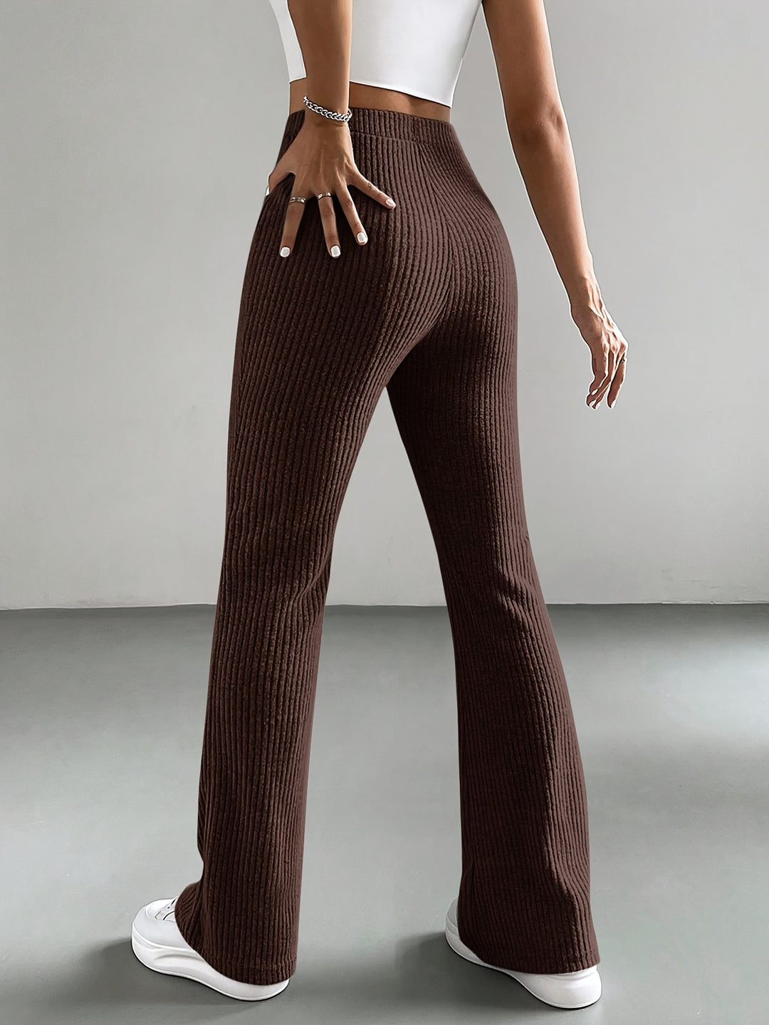 Rowena | High-Waisted Flared Trousers