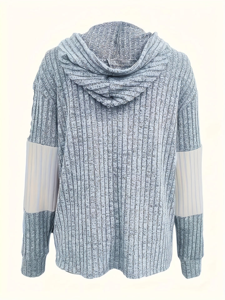 Lydia | Colour Block Hooded Jacket