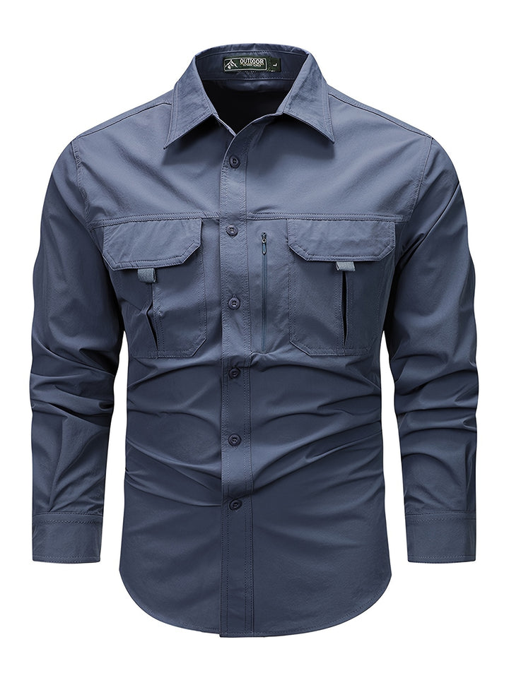 Landon | Utility Multi-Pocket Shirt