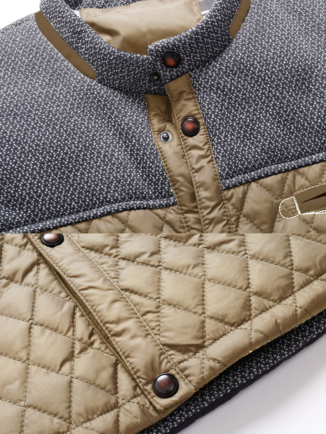 Sebastian | Quilted Stand-Collar Jacket