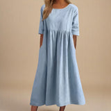 Delphine | Relaxed Midi Dress
