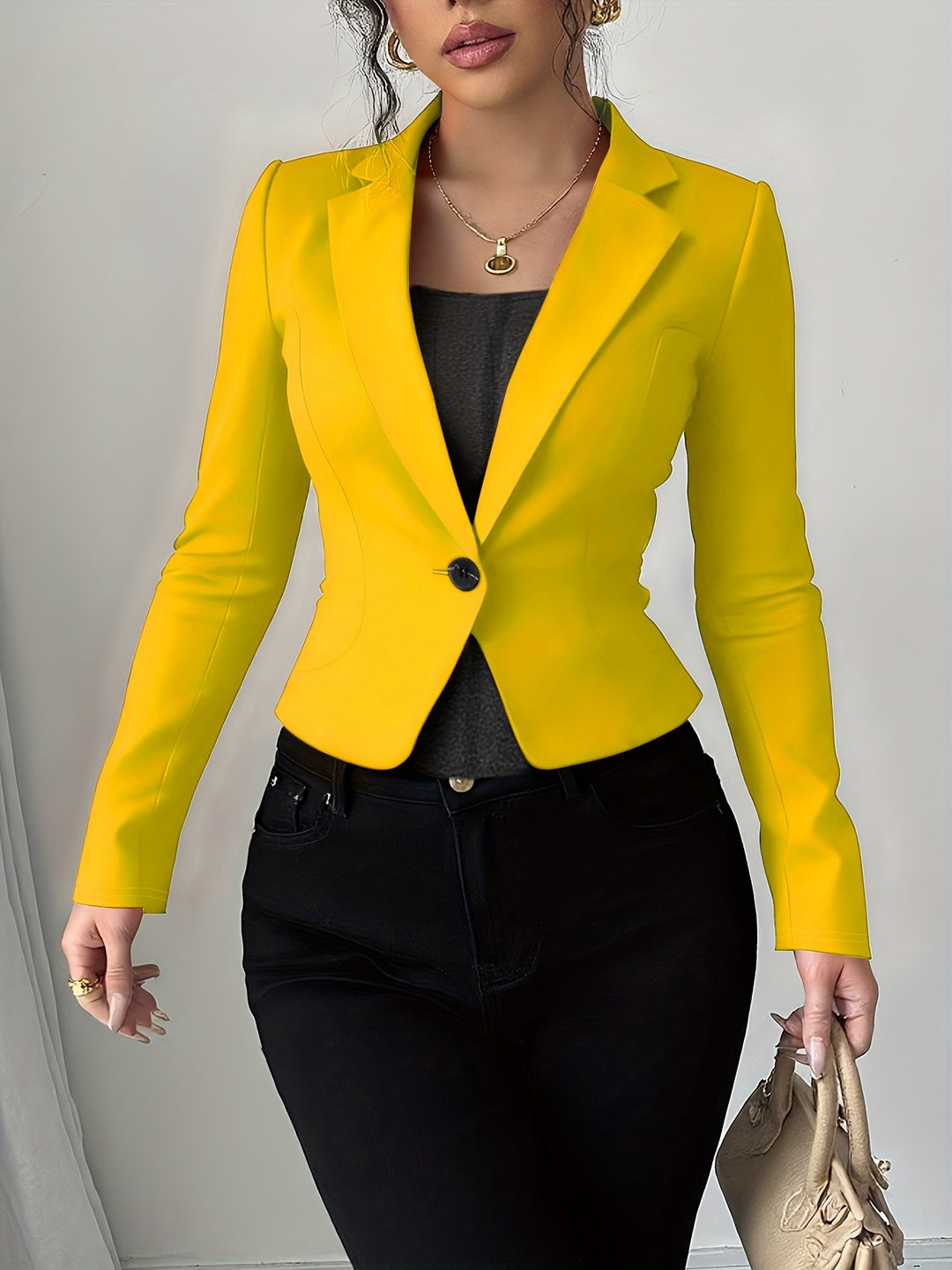 Cora | Tailored Single-Button Blazer