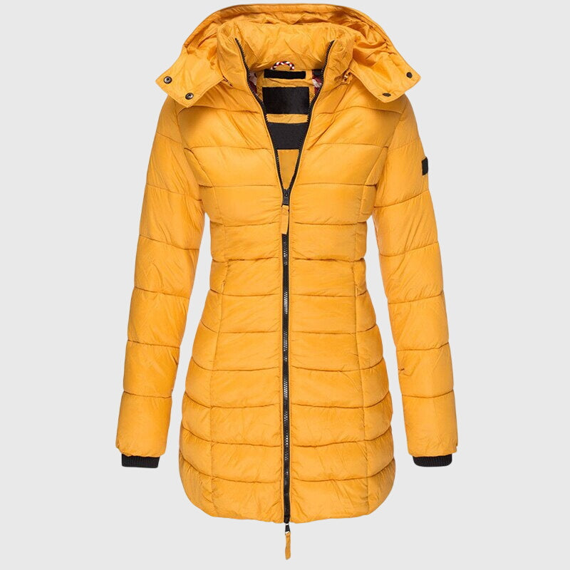 Lauren | Quilted Longline Coat