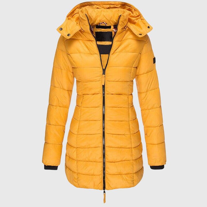 Lauren | Quilted Longline Coat