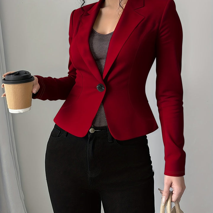 Cora | Tailored Single-Button Blazer