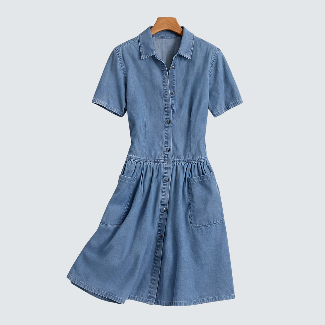 Susanna | Relaxed Button-Front Shirt Dress