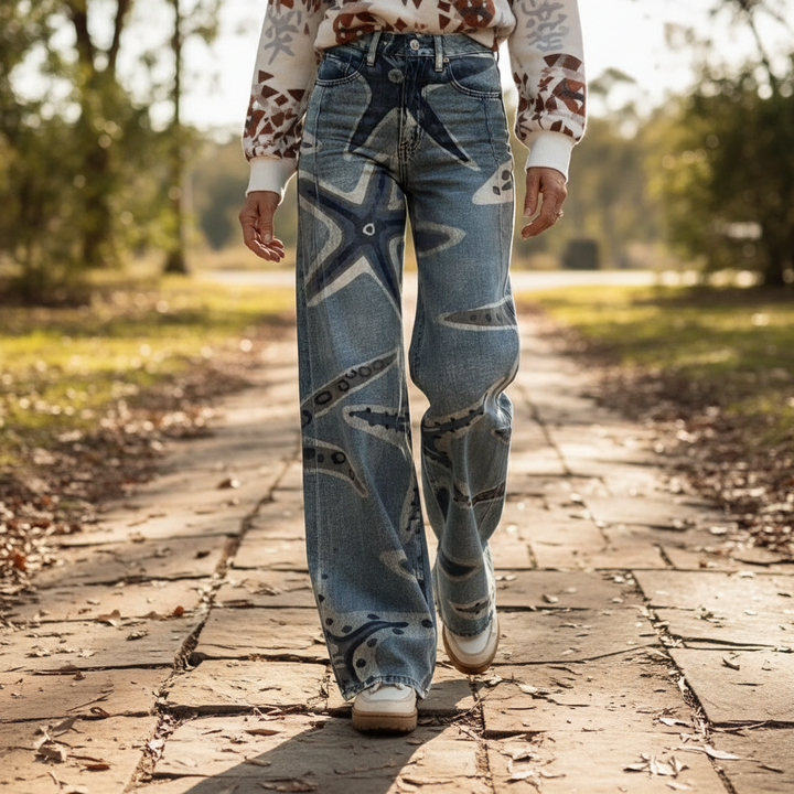 Roberta | Artful Wide-Leg Trousers