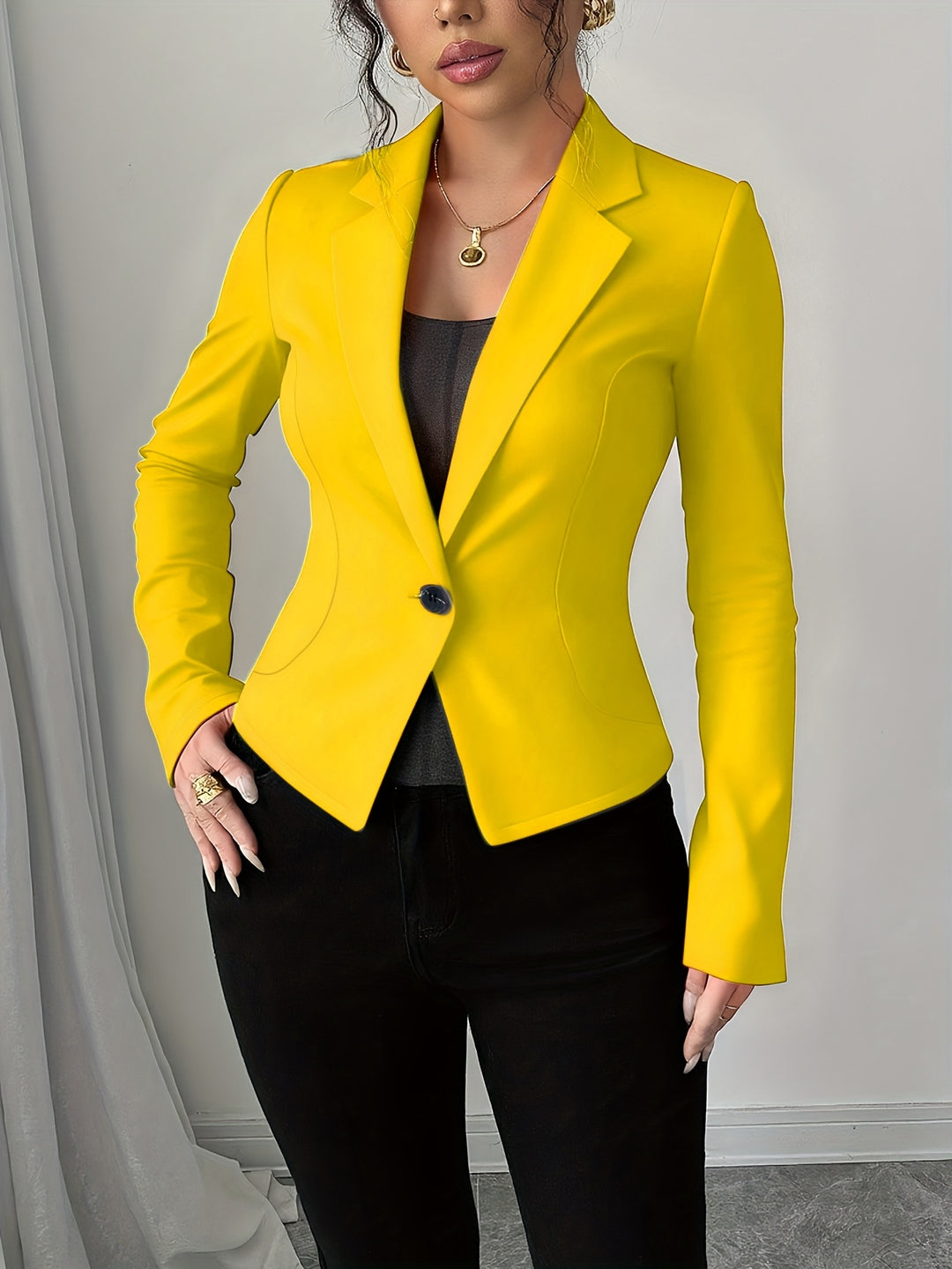 Cora | Tailored Single-Button Blazer